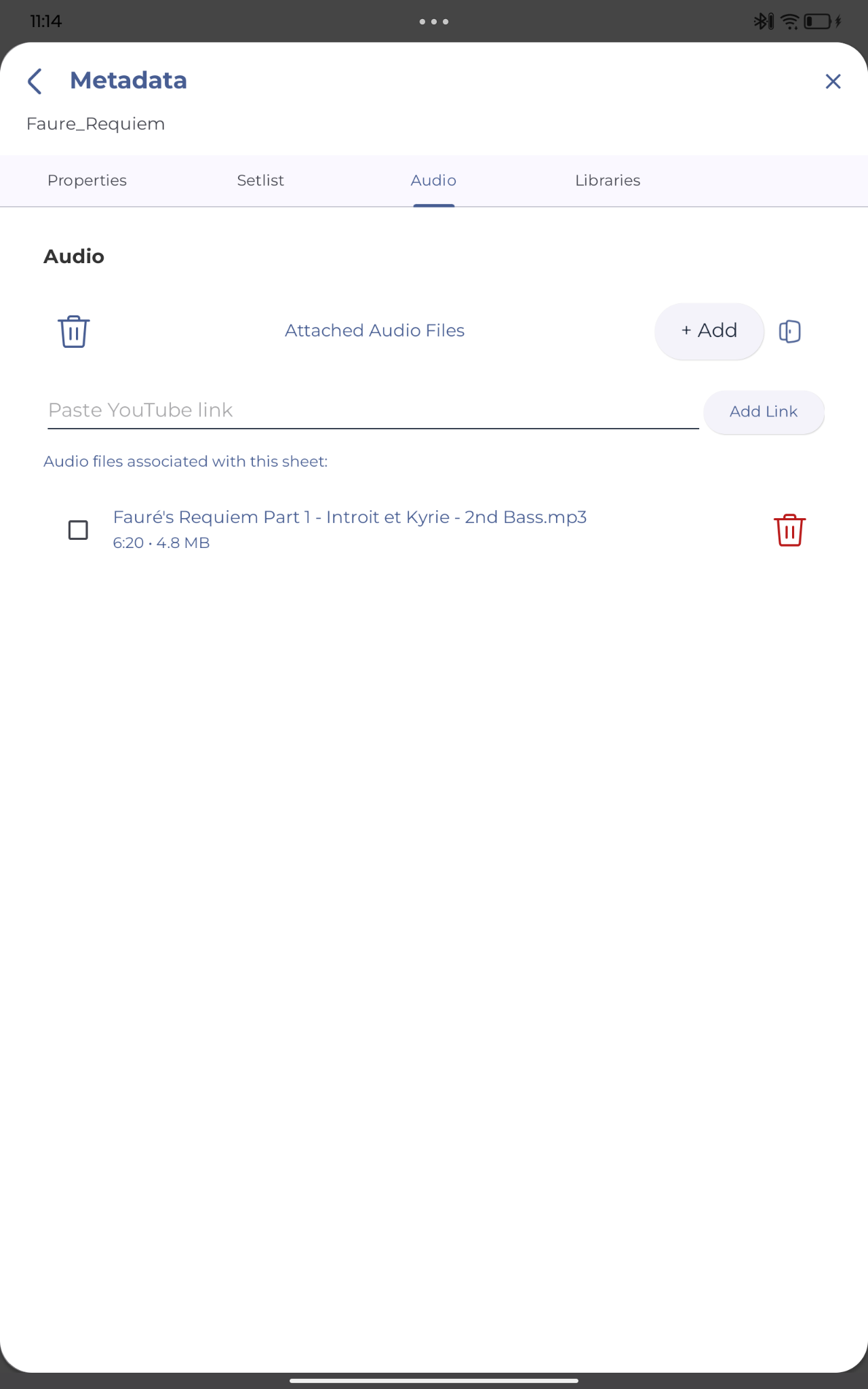Audio, YouTube & Playback